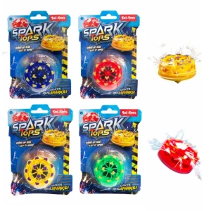 Top rotativ cu scântei, 4 modele