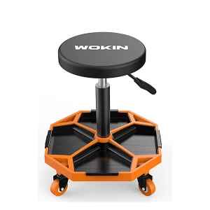 Taburet pentru atelier cu roti WOKIN 54 cm
