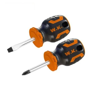 Set de 2 surubelnite scurte WOKIN 6.5X1.2 38 mm / PH2X38 mm