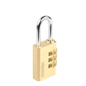 Lacat din alama cu cifru WOKIN 30 mm