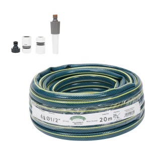 Furtun BLUEBOS PLUS 1/2 inch 20m cu set duze