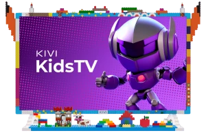 32" LED SMART Телевизор KIVI KidsTV, 1920x1080 FHD, Android TV, Синий