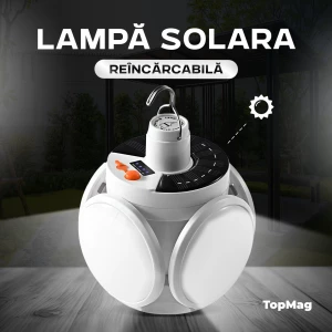 LAMPĂ SOLARA REÎNCĂRCABILĂ