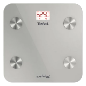 Электронные напольные весы Tefal BM9600S1, Серебристый