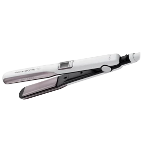 Выпрямитель для волос Rowenta Premium Care Liss & Curl SF7660F0, Белый | Розовый
