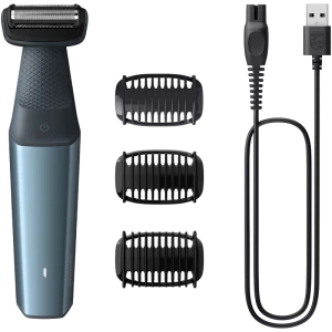 Trimmer pentru bărbați Philips BG3027/05, Negru | Albastru