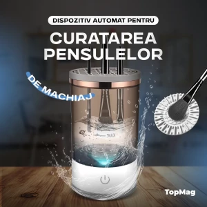 DISPOZITIV AUTOMAT PENTRU  CURATAREA PENSULELOR DE  MACHIAJ