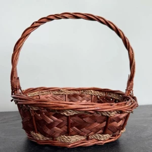 COS DECORATIV CU TOARTA – OVAL 32x25 CM