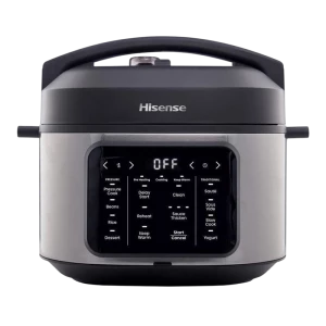 Мультиварка-скороварка Hisense HMC6SBK, Чёрный | Нержавеющая сталь