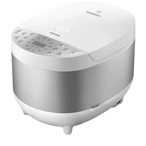 Aparat de gătit multifuncțional Philips HD4713/40, Alb | Argintiu