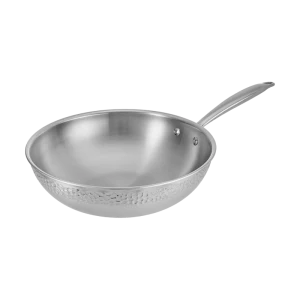Сковорода WOK RESTO 95004, 28см, Нержавеющая сталь