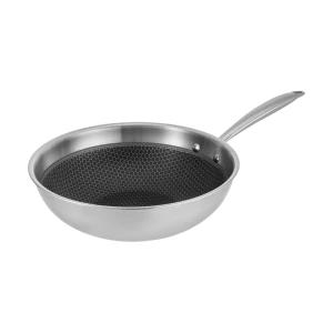 Tigaie WOK RESTO 95349, 28cm, Oțel inoxidabil