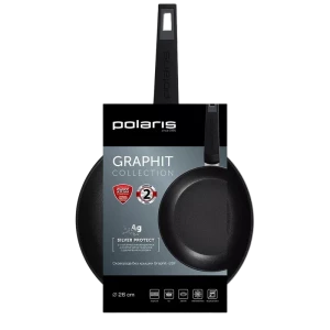 Tigaie Polaris Graphit-26F, 26cm, Grafit