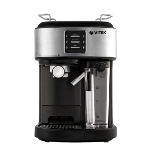 Кофеварка рожковая VITEK VT-8489, 1250Вт, Серебристый