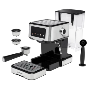 Cafetiera manuala Gorenje ESCM15CD, 1100W, Oțel inoxidabil