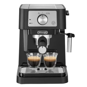 Cafetiera manuala DeLonghi EC260BK, 1100W, Negru
