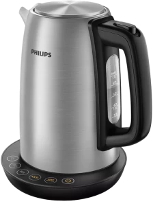 Fierbător electric PHILIPS HD9359/90, Argintiu