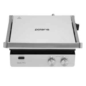 Grătar electric Polaris PGP 2803, 2000W, Argintiu