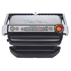 Электрический Гриль Tefal OptiGrill, 2000Вт, Серебристый