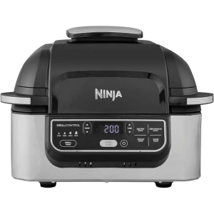 Электрический Гриль Ninja Sizzle AG301EU, 1760Вт, Чёрный | Серебристый