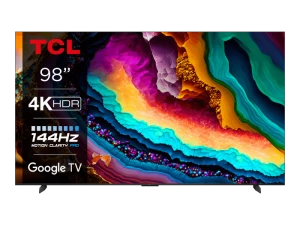 98" LED SMART Телевизор TCL 98P745, 3840x2160 4K UHD, Google TV, Чёрный
