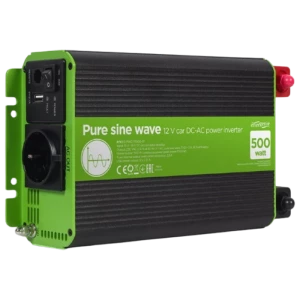 Автомобильный инвертор Energenie EG-PWC-PS500-01, 500Вт, Разноцветный