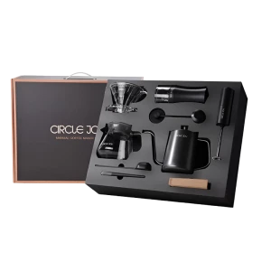 Set pentru prepararea cafelei Circle Joy CJ-CFS01, Negru