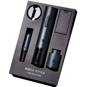 Set pentru vinuri Huohou HU0090, Negru