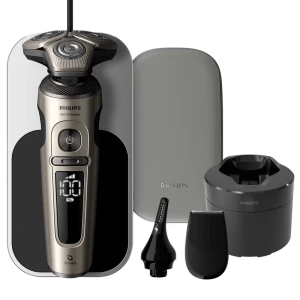 Aparat de ras electric Philips SP9883/36, Champagne gold