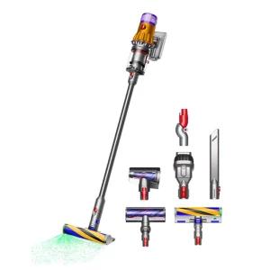Вертикальный Пылесос Dyson V12 Detect Slim Absolute, Желтый | Никель