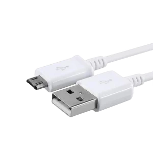 Cablu încărcare și sincronizare Samsung ECB-DU4EWE, Micro-USB/USB Type-A, 1,5m, Alb