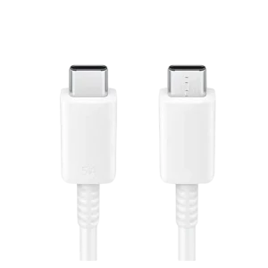 Cablu încărcare și sincronizare Samsung EP-DN975BWRGRU, USB Type-C/USB Type-C, 1m, Alb