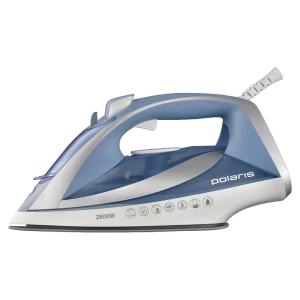 Fier de călcat Polaris PIR 2820AK, 2800W, Albastru deschis/Alb