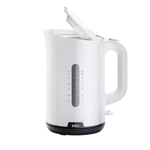 Fierbător electric Braun WK 1100 WH, Alb | Negru