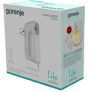 Mixer Manual Gorenje M360CW, Alb