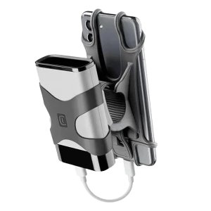 Suport de telefon pentru bicicleta Cellularline Bike Holder, Rider, Negru