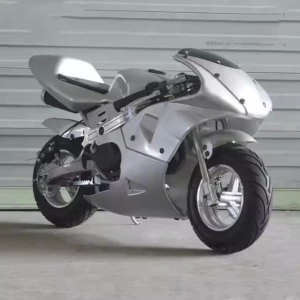 MINI MOTOCICLETФ BENZINФ DE CULOAREA SURA 49CC SPORT (PW-4901)