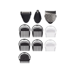 Trimmer pentru bărbați BaByliss 8-in-1 Carbon Steel Multi Trimmer MT728E, Negru