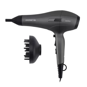 Uscător de păr Polaris PHD2600AСi, 2600W, Grafit