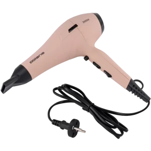 Uscător de păr Polaris PHD 2600AC, 2600W, Roz