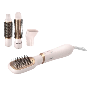 Uscător de păr-perie PHILIPS BHA310/00, 800 W, Roz