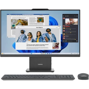 Computer All-in-One Lenovo IdeaCentre AIO 27ARR9, 27", AMD Ryzen 3 7335U, 8GB/512GB, Fără SO, Luna Grey