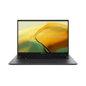 Laptop 14" ASUS Zenbook 14 UM3402YA, Jade Black, AMD Ryzen 5 7430U, 16GB/512GB, Fără SO