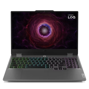 Laptop Gaming 15,6" Lenovo LOQ 15ARP9, Luna Grey, AMD Ryzen 7 7435HS, 24GB/1024GB, Fără SO