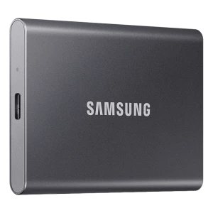 Внешний портативный SSD-накопитель Samsung Portable SSD T7, 2 TB, Grey (MU-PC2T0T/WW)