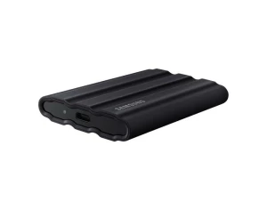 SSD portabil extern Samsung Portable SSD T7 Shield, 1 TB, Negru (MU-PE1T0S/WW)