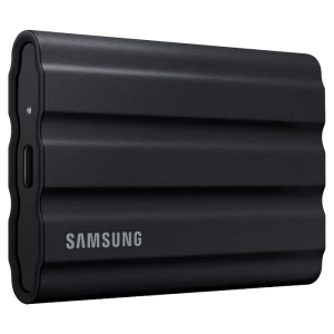Внешний портативный SSD накопитель Samsung Portable SSD T7 Shield, 1 ТБ, Чёрный (MU-PE1T0S/WW)