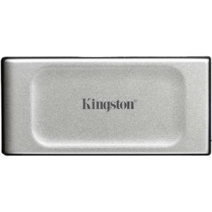 Внешний портативный SSD накопитель Kingston XS2000, 4 ТБ, Серебристый (SXS2000/4000G)