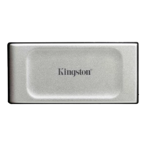 Внешний портативный SSD накопитель Kingston XS2000, 2 ТБ, Серебристый (SXS2000/2000G)