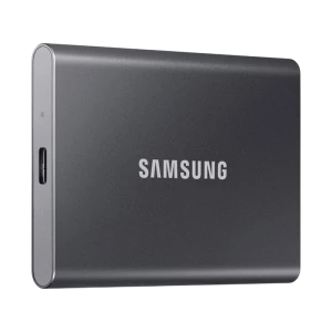 Внешний портативный SSD накопитель Samsung T7, 4 ТБ, Titan Gray (MU-PC4T0T/WW)
